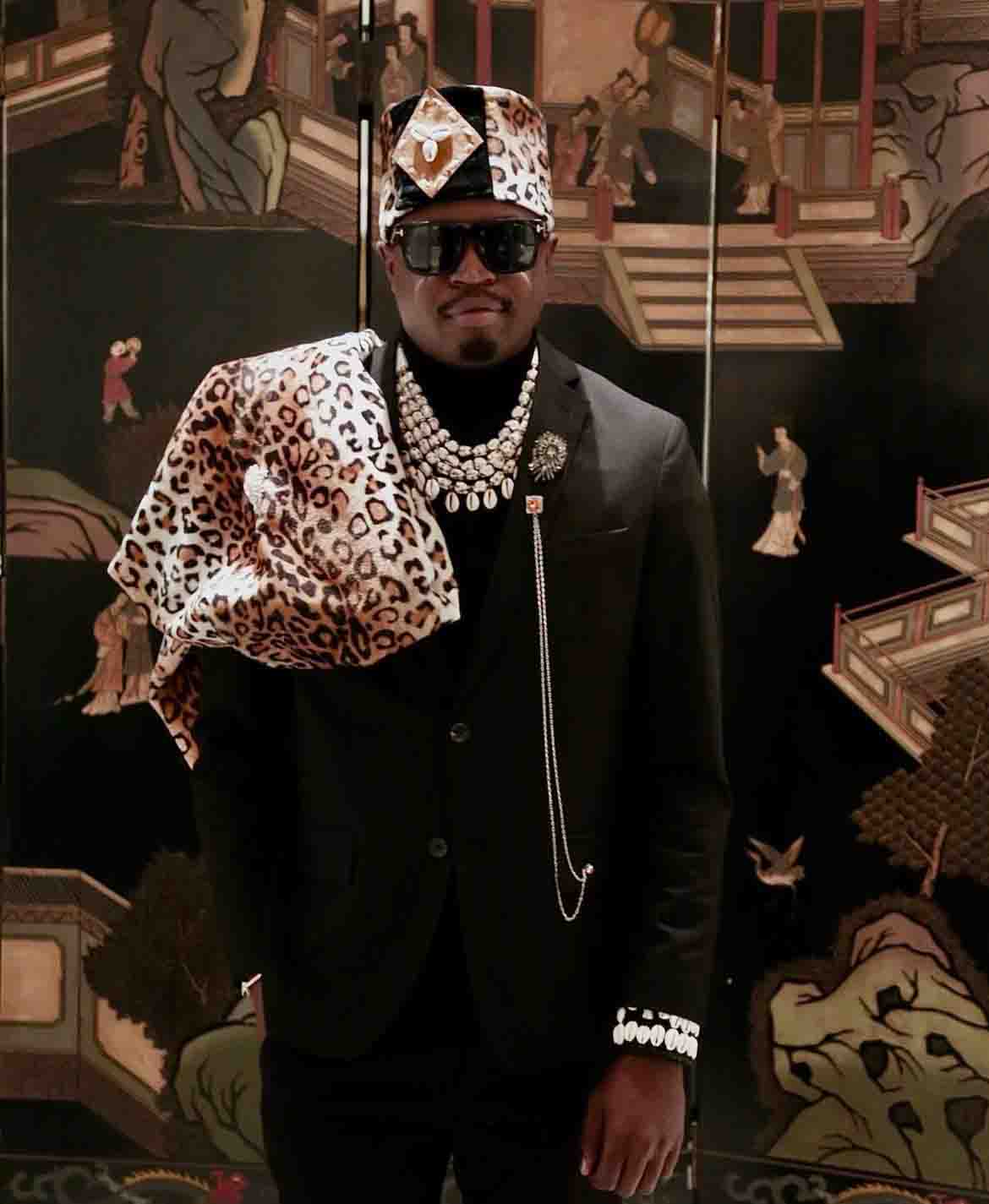 HRM King Kufulula, The Lion of Congo Portrait