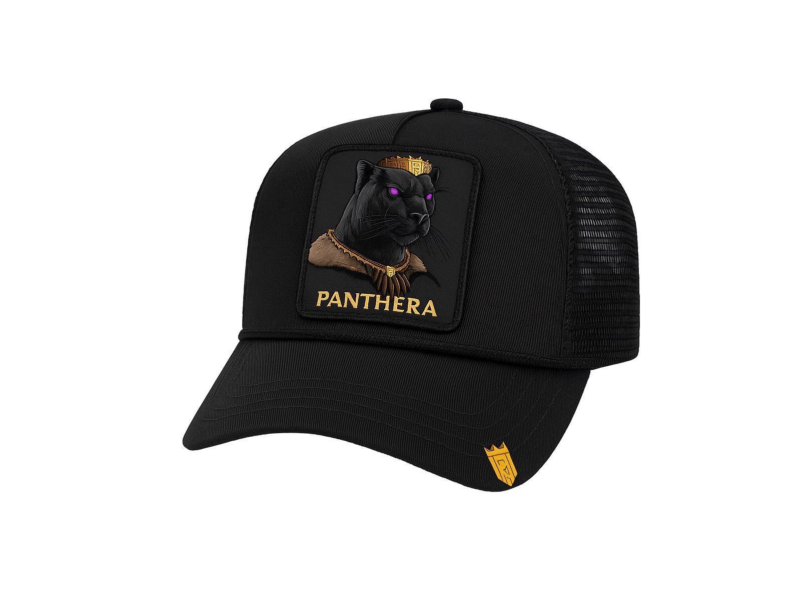 Black Pantera Animal King Hat