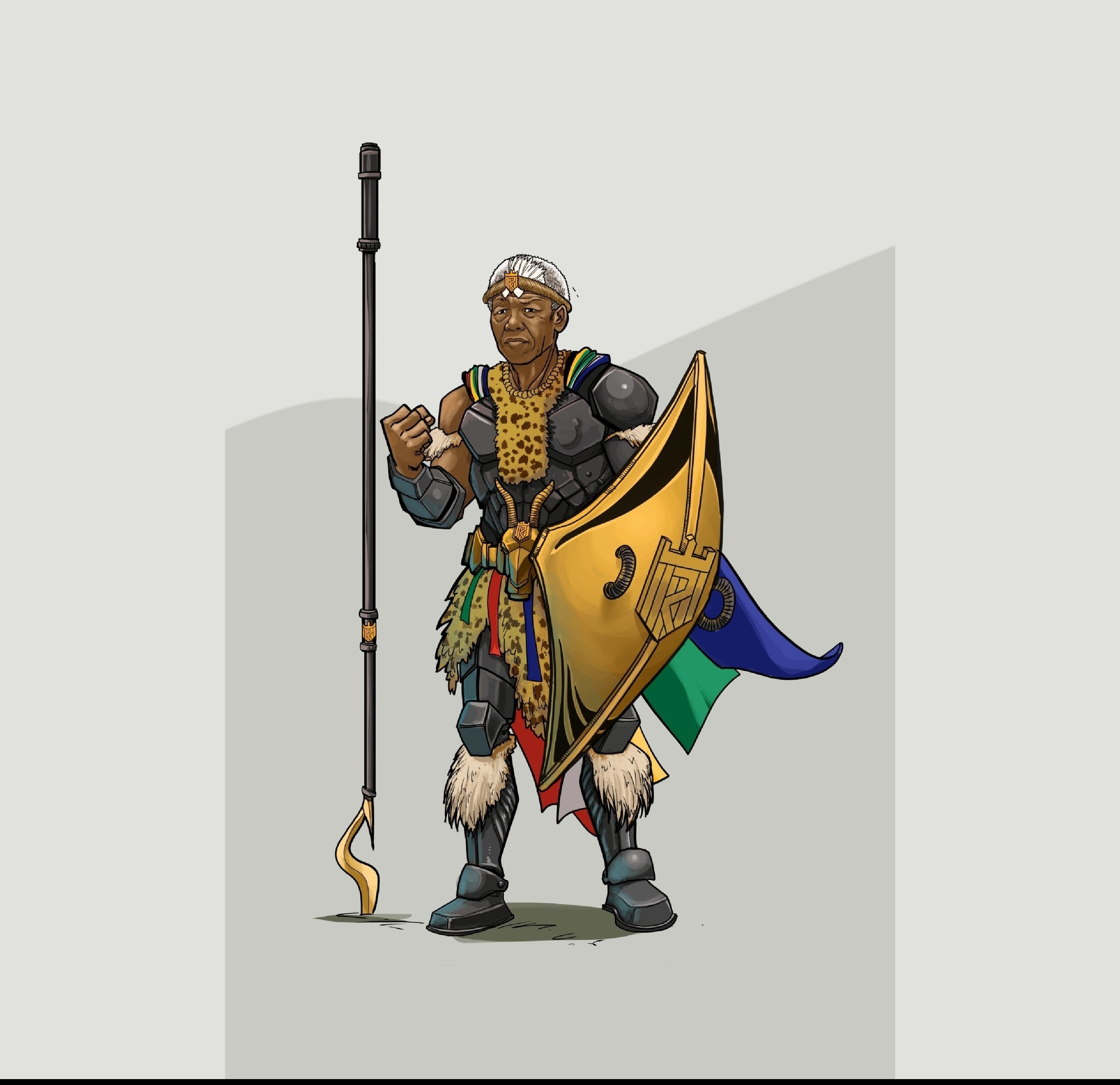 Portrait of Madiba Mandela