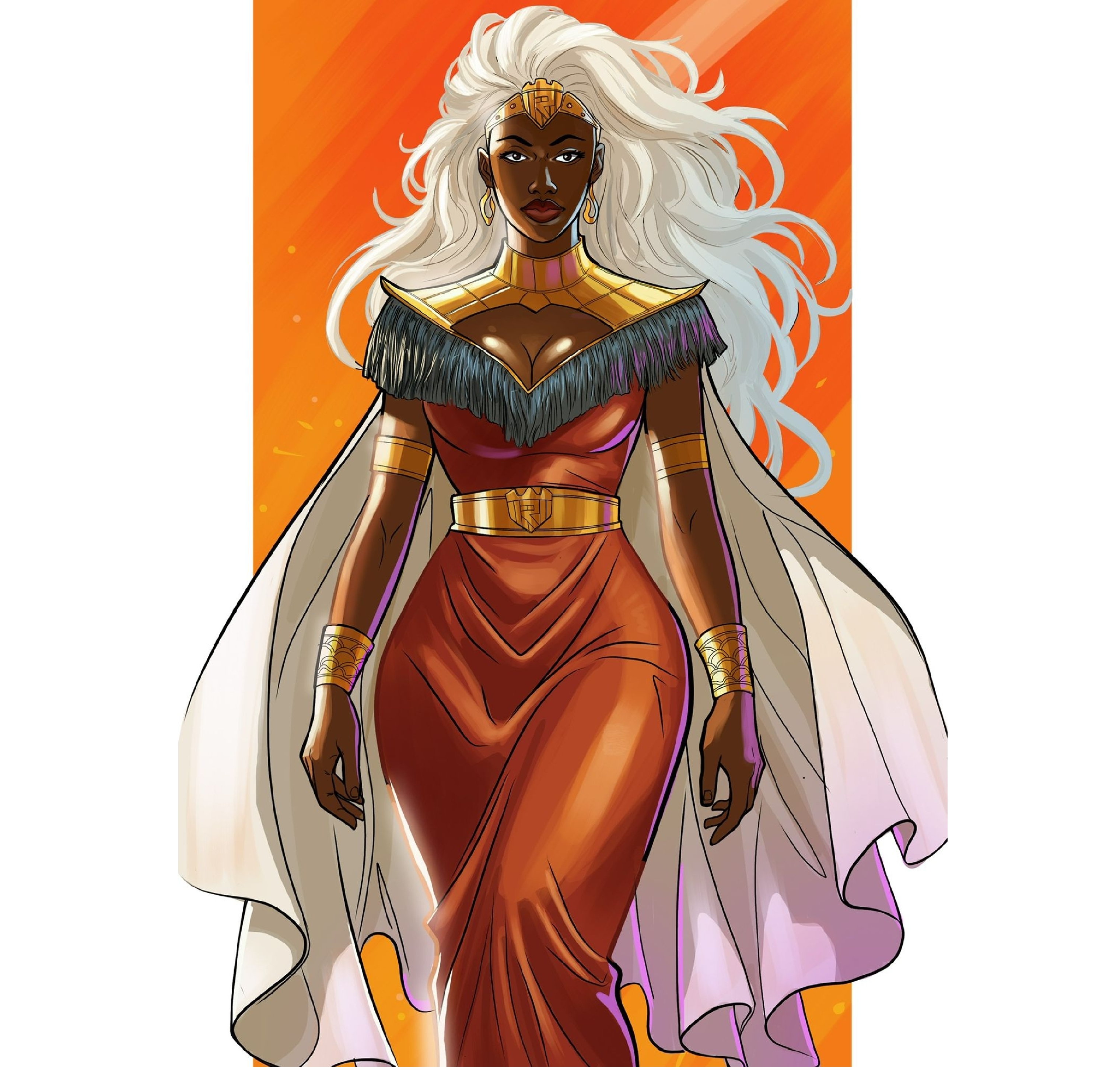 Portrait of Queen Zaiira Mbube